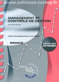 Galabria.be Management et contrôle de gestion UE 3 du DSCG - Enoncé Image