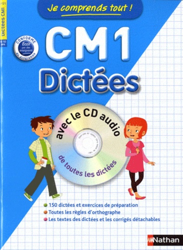 Sylvie Ginet - CM1 Dictées. 1 CD audio