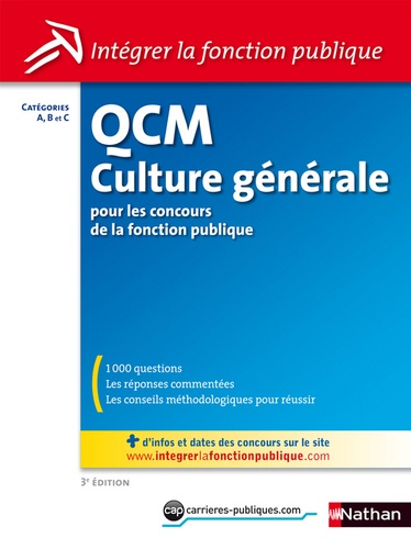 Sylvie Grasser - QCM Culture générale pour les concours de la fonction publique.
