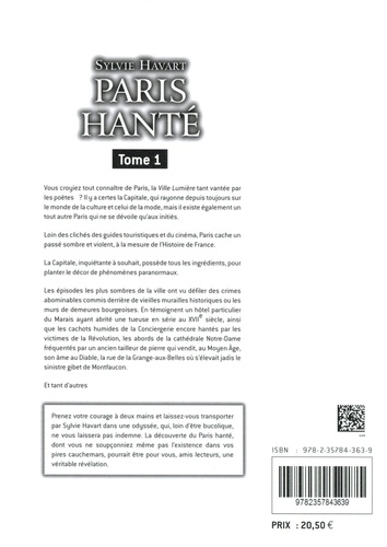 Paris hanté Tome 1 Guide à l'usage des chasseurs de fantômes