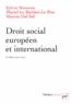 Sylvie Hennion et Muriel Le Barbier-Le Bris - Droit social européen et international.