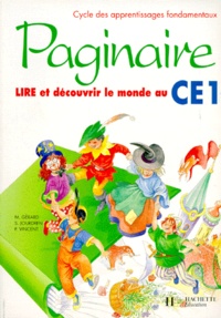 Sylvie Jourdren et Pierre Vincent - Paginaire. Lire Et Decouvrir Le Monde Au Ce1.