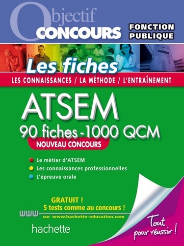 Sylvie Lefebvre et Christine Blanchard - Fiches ATSEM Nouvelle Edition + QCM en ligne.