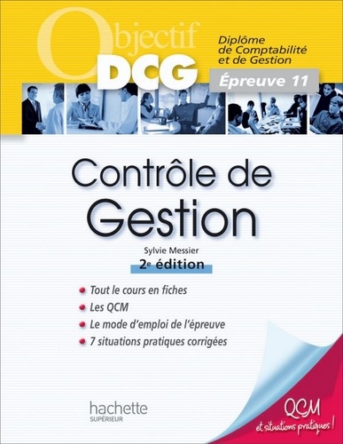 Sylvie Messier - Objectif DCG Contrôle de gestion.