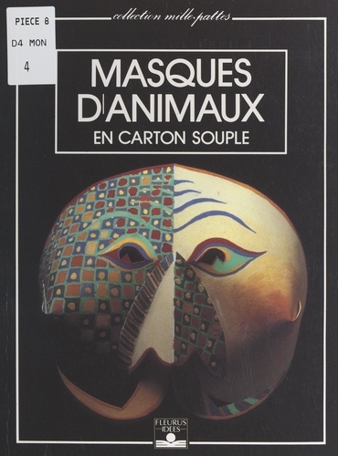 Masques d'animaux en carton souple