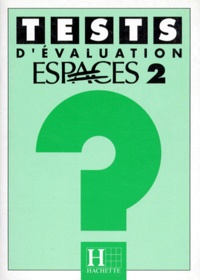 Sylvie Pons - Tests D'Evaluation Espaces 2.