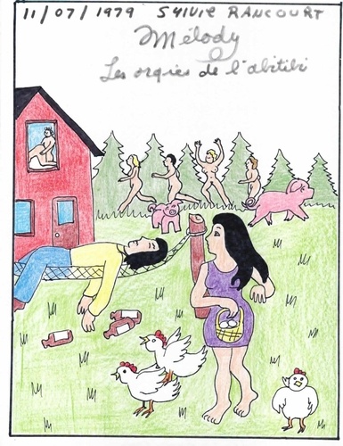Sylvie Rancourt - Les orgies de l'Abitibi - Année 1979.