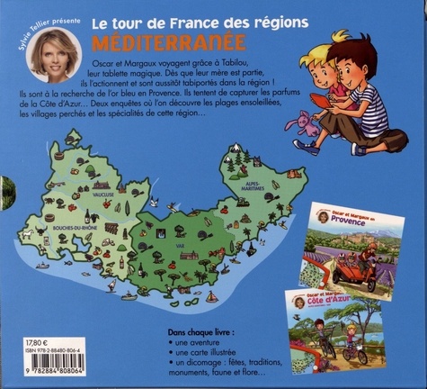 Les voyages d'Oscar et Margaux  Méditerranée. 2 volumes : Tome 8, Provence ; Tome 13, Côte d'Azur