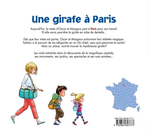 Les voyages d'Oscar et Margaux Tome 6 Une girafe à Paris. Paris