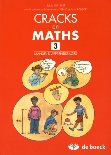 Sylvie Van Lint - Cracks en maths 3 - Manuel d'apprentissages.