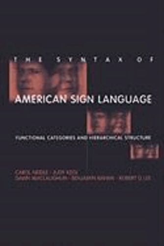 Syntax of American Sign Language.