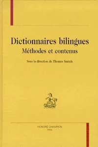 Dictionnaires Bilingues. Methodes Et Contenus