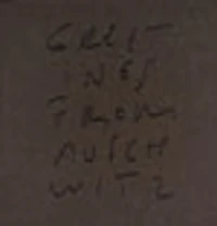 Greetings from Auschwitz