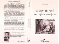 T Halay - Le Mont-De-Piete. Des Origines A Nos Jours.