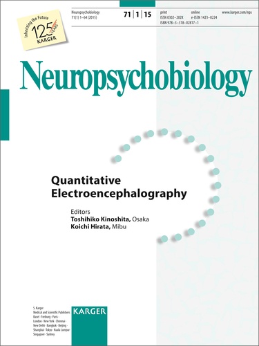 T Kinoshita et K Hirata - Quantitative Electroencephalography - Special Topic Issue: Neuropsychobiology 2015, Vol. 71, No. 1.