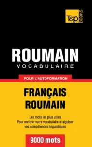 Vocabulaire roumain pour l'autoformation