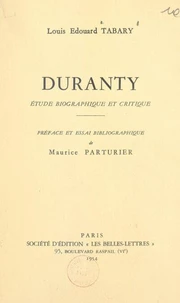 Duranty (1833-1880)