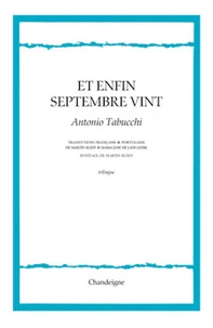 Et enfin septembre vint