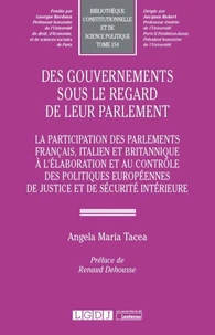 Des gouvernements sous le regard de leur parlement
