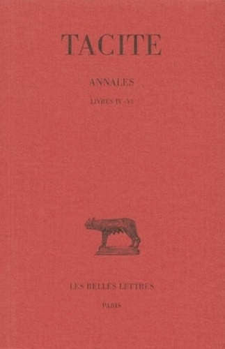  Tacite - Annales - Tome 2, Livres IV-VI.