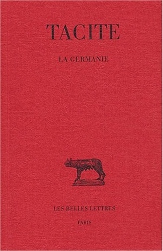  Tacite - La Germanie.