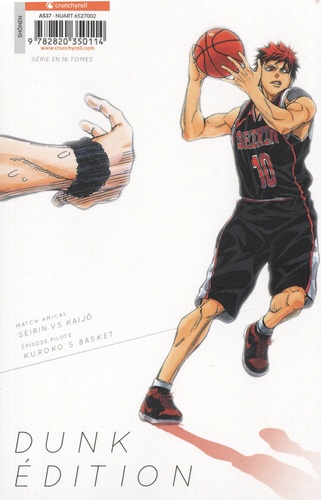 Kuroko's Basket - Dunk édition Tome 1 Dunk édition