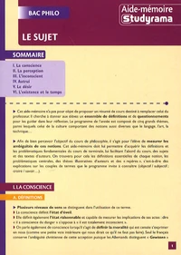 Le sujet