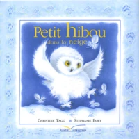 Petit hibou dans la neige