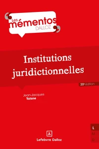 Institutions juridictionnelles
