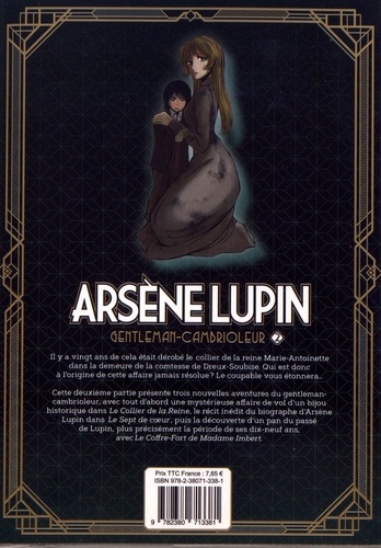 Arsène Lupin l'aventurier Tome 2 Gentleman-cambrioleur