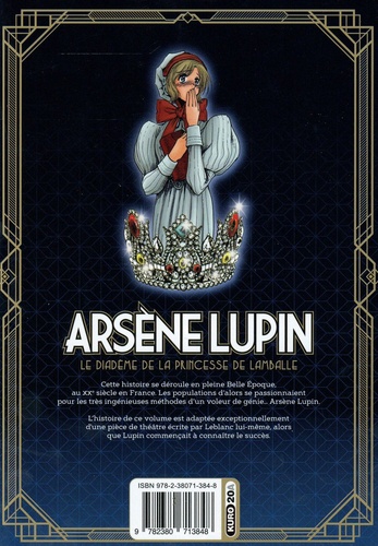 Arsène Lupin l'aventurier Tome 6 Le diadème de la princesse de Lamballe