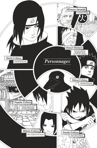 Naruto, La véritable histoire d'Itachi Tome 2 Nuit noire