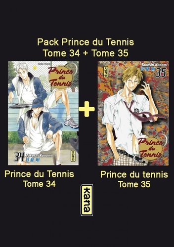 Takeshi Konomi - Prince du Tennis Tomes 34 et 35 : Pack en 2 volumes.