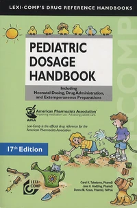 Pediatric dosage handbook