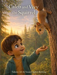 Caleb and Vivy the Squirrel