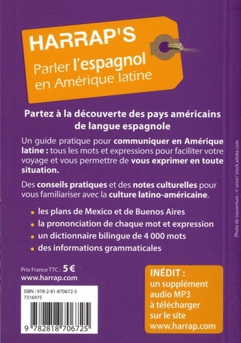 Parler l'espagnol en Amérique latine  avec 2 Plan détachable
