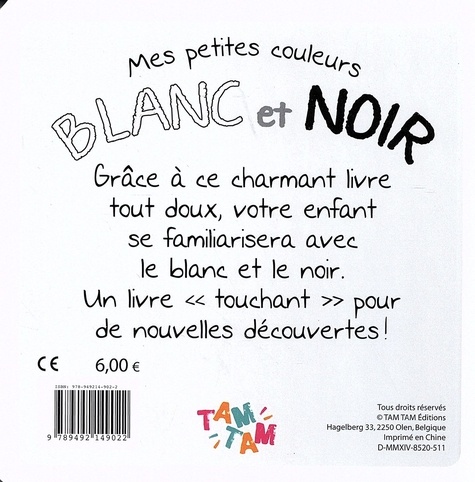 Blanc et noir de Tam Tam Editions - Album - Livre - Decitre