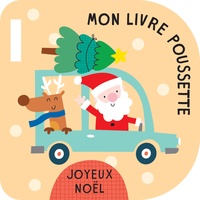  Tam Tam Editions - Joyeux Noël - Inclus une sangle amovible pour attacher le livre à la poussette.