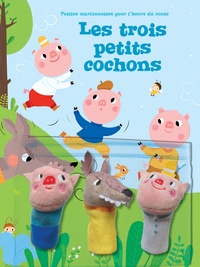 Tam Tam Editions - Les 3 petits cochons - Avec 3 marionnettes à doigts.