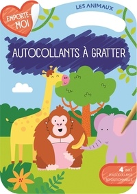  Tam Tam Editions - Les animaux - Autocollants à gratter.