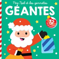  Tam Tam Editions - Père Noël et des gommettes géantes - Couverture verte. Avec 12 pages de gommettes.
