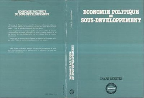 Tamas Szentes - Economie Politique Du Sous-Developpement.