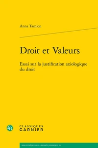 Droit et Valeurs
