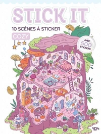 10 scènes à sticker Cosy