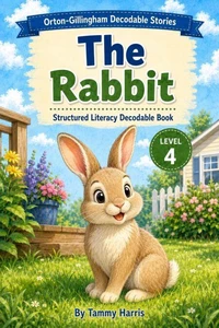 Orton-Gillingham Decodable Stories - Level 4 – The Rabbit: Structured Literacy Decodable Book
