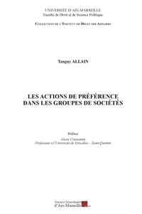 Les actions de préférence dans les groupes de sociétés