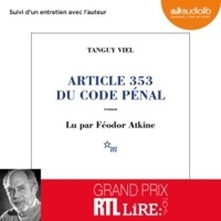 Téléchargement gratuit des ebooks au format txt Article 353 du code pénal iBook par Tanguy Viel 9782367623726 in French