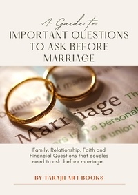  Tarajii Art Books - A Guide to Important Questions to ask Before Marriage.