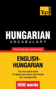 Hungarian vocabulary for English speakers - 9000 words