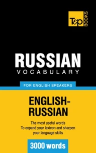Russian vocabulary for English speakers - 3000 words